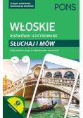 Włoskie rozmówki ilustrowane Słuchaj i mów