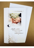 Karnet Ślub z kopertą