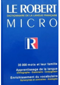 Le Robert Micro