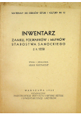 Inwentarz zamku folwarków i młynów starostwa sanockiego 1948 r.