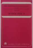 Wybór pism II