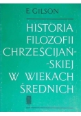 Historia Filozofii Chrześcijańskiej w wiekach średnich