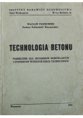 Technologia Betony 1946 r.