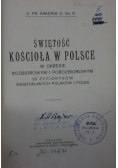 Świętość Kościoła w Polsce, 1930 r.