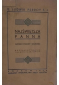 Najświętsza Panna wzorem pokory i cichości 1934 r.