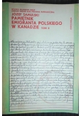 Pamiętnik Emigranta Polskiego w Kanadzie Tom II