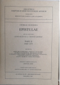 Epistulae pars II 1568 1573