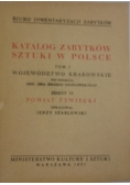 Katalog zabytków sztuki w Polsce, tom I, województwo krakowskie, powiat żywiecki