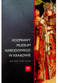 Rozprawy muzeum narodowego w Krakowie Tom VIII