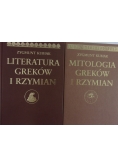 Literatura Greków i Rzymian/Mitologia Greków i Rzymian, zestaw 2 książek