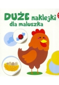 Duże naklejki dla maluszka - kurka 2+