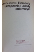 Elementy, urządzenia i układy automatyki