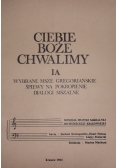 Ciebie Boże chwalimy IA