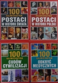 100 największych, zestaw 4 książek