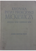 Kronika życia i twórczości Mickiewicza