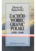 Zachód wobec granic Polski 1920-1940