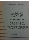 Agape W pismach Klemensa Aleksandryjskiego