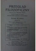 Przegląd filozoficzny, 1922r.