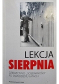 Lekcja sierpnia