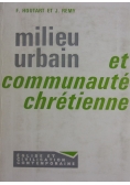 Milieu urbain et communaute chretienne