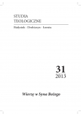 Studia teologiczne 31