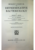 Bergeys manual of determinative bacteriology
