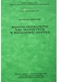 Badania geograficzne nad osadnictwem w południowej Anatolii Nr 150