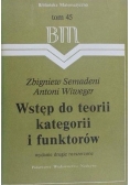 Wstęp do teorii kategorii i funktorów tom 45