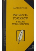 Promocja towarów w prawie wspólnotowym