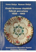 Leksykon znaków firmowych śląskich fabryk porcelany 1820  1952