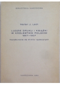 Ludzie druku i książki w Królestwie Polskim 1867 - 1907 r.