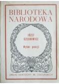 Czechowicz Wybór poezji