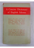 A Concise Dictionary of English Idioms