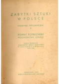 Zabytki Sztuki w Polsce ,1950r.