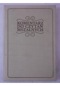 Komentarz do czytań mszalnych, cykl C