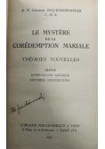 Le Mystere de la Coredemption Mariale 1951 r.