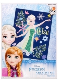Zestaw kreatywny z cekinami Frozen