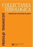 Collectanea Theologica Kwartalnik Teologów Polskich