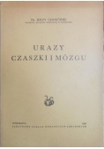 Urazy czaszki i mózgu, 1950 r.