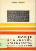 Dzieje drukarstwa i księgarstwa w Rzeszowie w latach 1840 - 1939