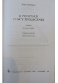 O podziale pracy społecznej