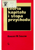 Teoria kapitału i stopa przychodu