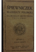 Śpiewniczek młodzieży polskiej, 1923 r.