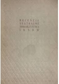 Recenzje teatralne towarzystwa Iksów