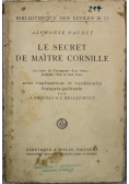 Le secret de Maitre Cornille Nr 24 Około 1930 r.