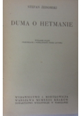 Duma o hetmanie, 1923 r.