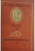 Dzieła LV Korespondencja I
