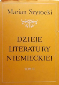 Dzieje literatury niemieckiej tom 2