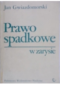 Prawo spadkowe w zarysie