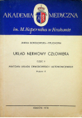 Układ nerwowy człowieka Część II